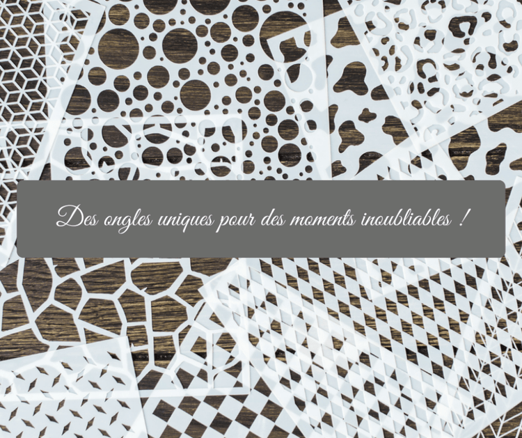 Pochoirs - Glam'ongle