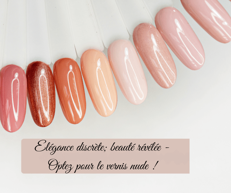 vernis semi permanents nudes - Glam'ongle