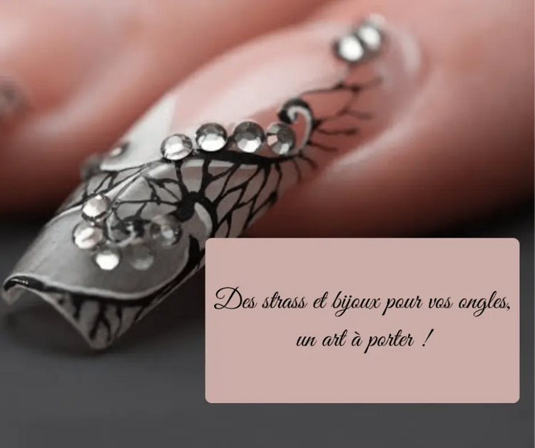 Strass et Bijoux Nail Art - Glam'ongle