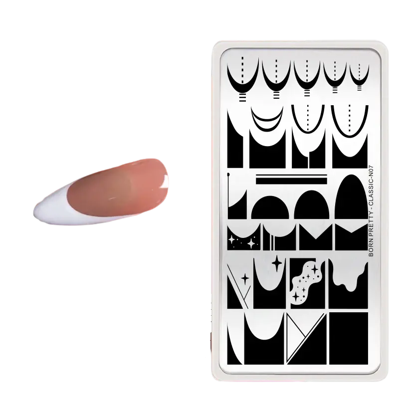 BORN PRETTY Pochoir Classique