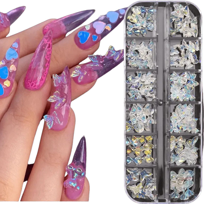 Boîte de Breloques 3D - Glam'ongle