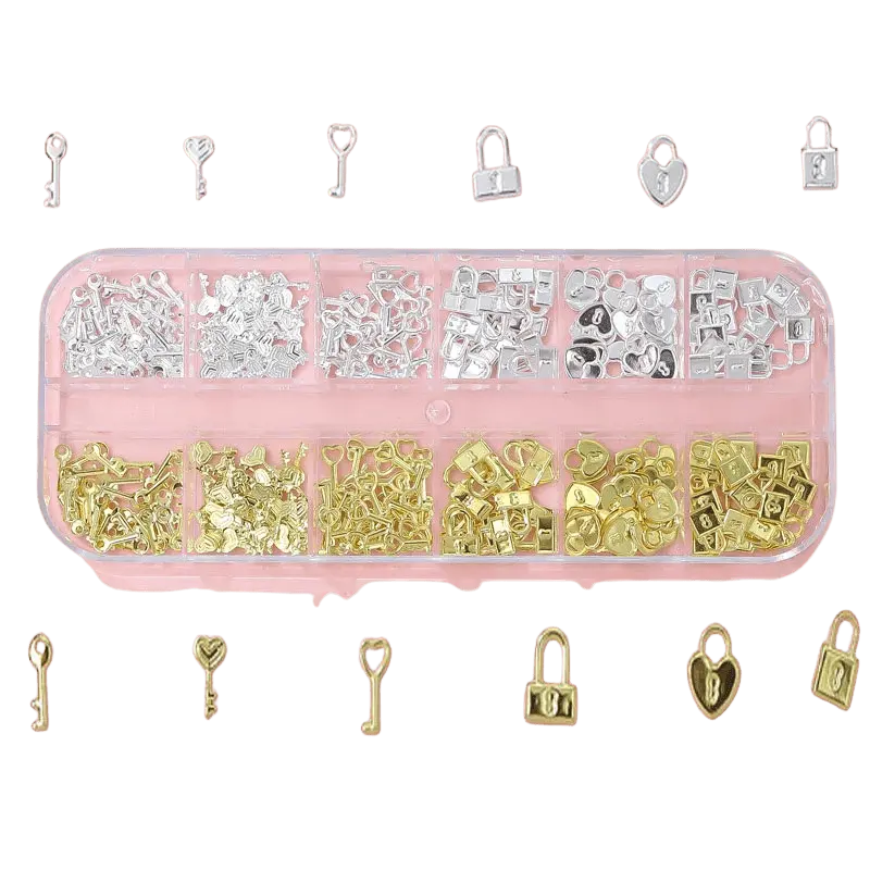 Boîte de Breloques 3D - Glam'ongle