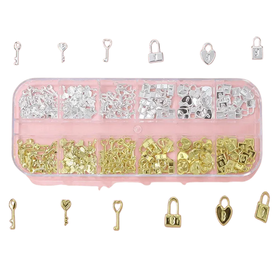 Boîte de Breloques 3D - Glam'ongle