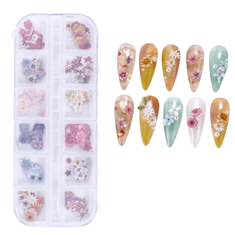 Kit Stickers Floral - Glam'ongle