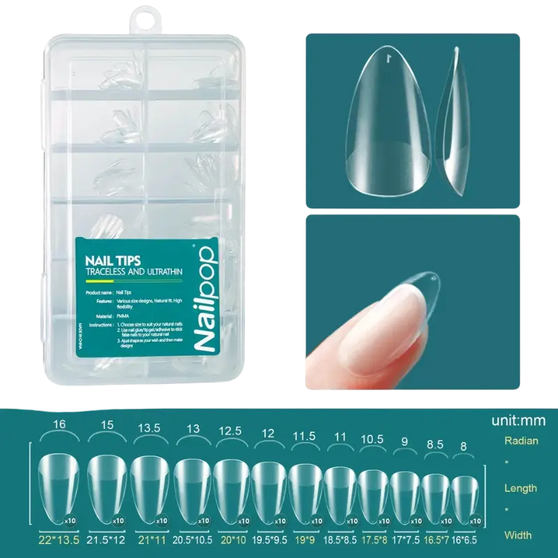 Capsules Amandes-NAILPOP - Glam'ongle