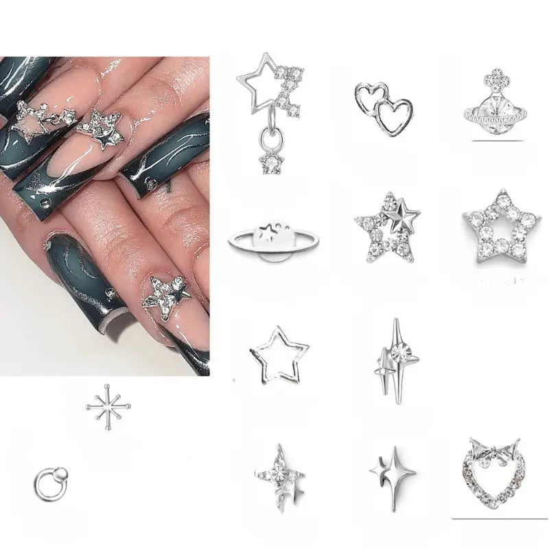 Lot de Breloques Nail Art - Glam'ongle