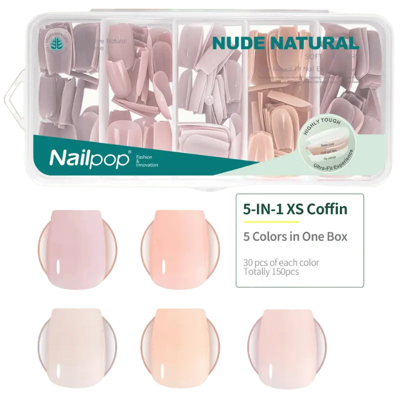 Capsules Colorés Ballerines - NAILPOP - Glam'ongle