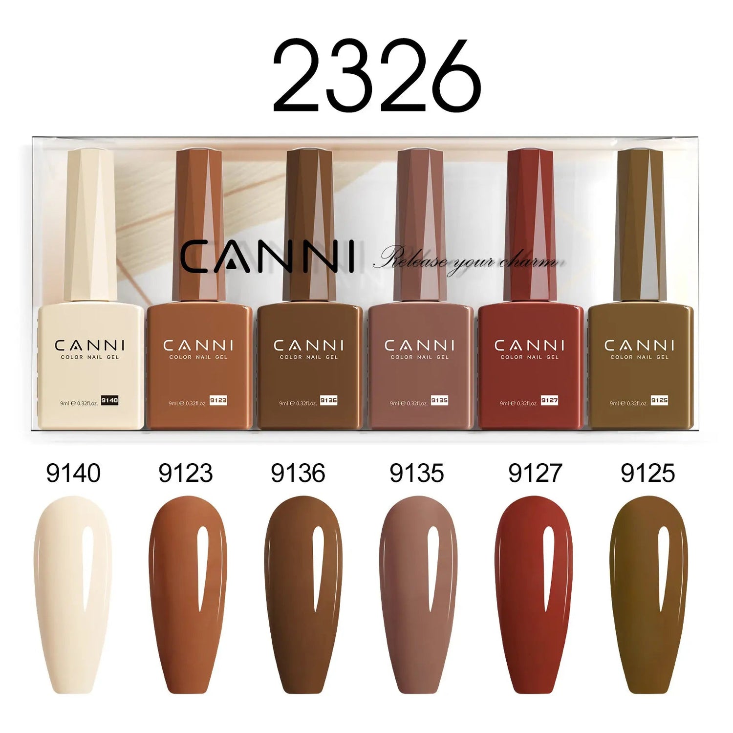 6pcs*9ml HEMA TPO FREE Nail Gel Polish CANNI Semi Permanent Jelly Pink Nude Color Gel Varnish Great Coverage UV LED Lacquer Glam'ongle 6pcs*9ml HEMA TPO FREE Nail Gel Polish CANNI Semi Permanent Jelly Pink Nude Color Gel Varnish Great Coverage UV LED Lacquer