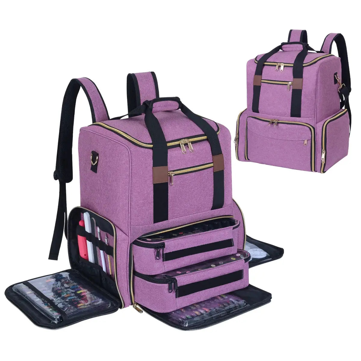 Sac à dos organisateur de vernis à ongles UOZL pouvant contenir 80 bouteilles et une lampe à ongles avec 2 étuis amovibles, sac de rangement professionnel Glam'ongle Sac à dos organisateur de vernis à ongles UOZL pouvant contenir 80 bouteilles et une lampe à ongles avec 2 étuis amovibles, sac de rangement professionnel