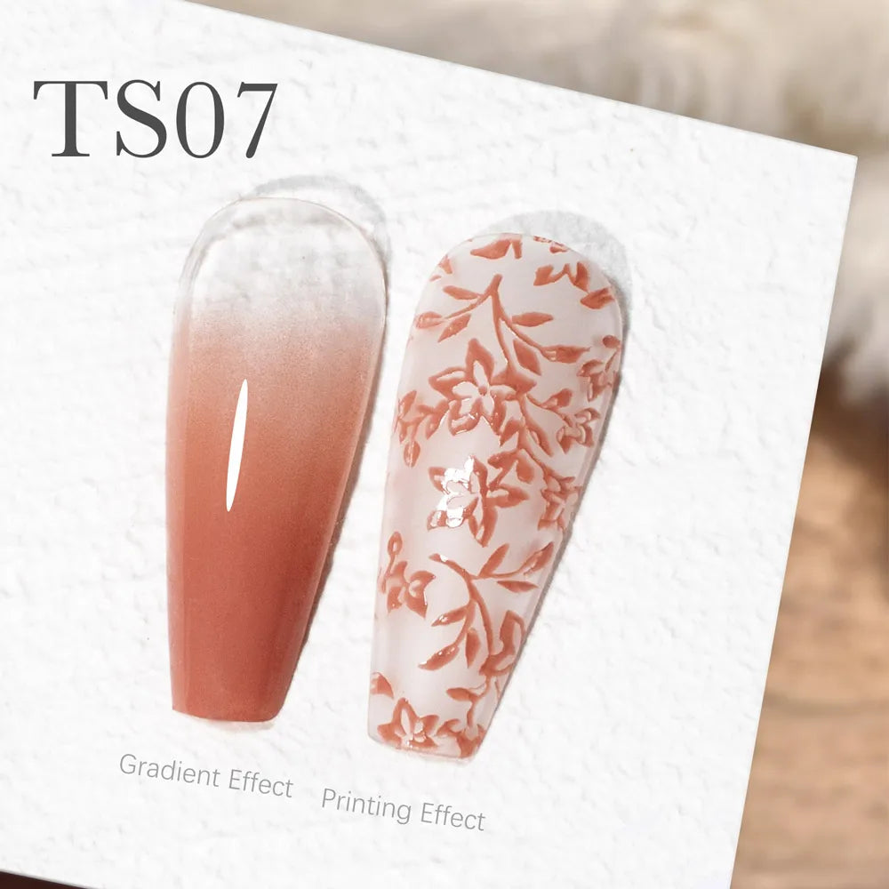 CANNI Stamping Gel Creamy Painting Gel 5ml Easy Transfer Stamper Pigmented Varnish For Nail Drawing Fast French Nail Design Glam'ongle CANNI Stamping Gel Creamy Painting Gel 5ml Easy Transfer Stamper Pigmented Varnish For Nail Drawing Fast French Nail Design