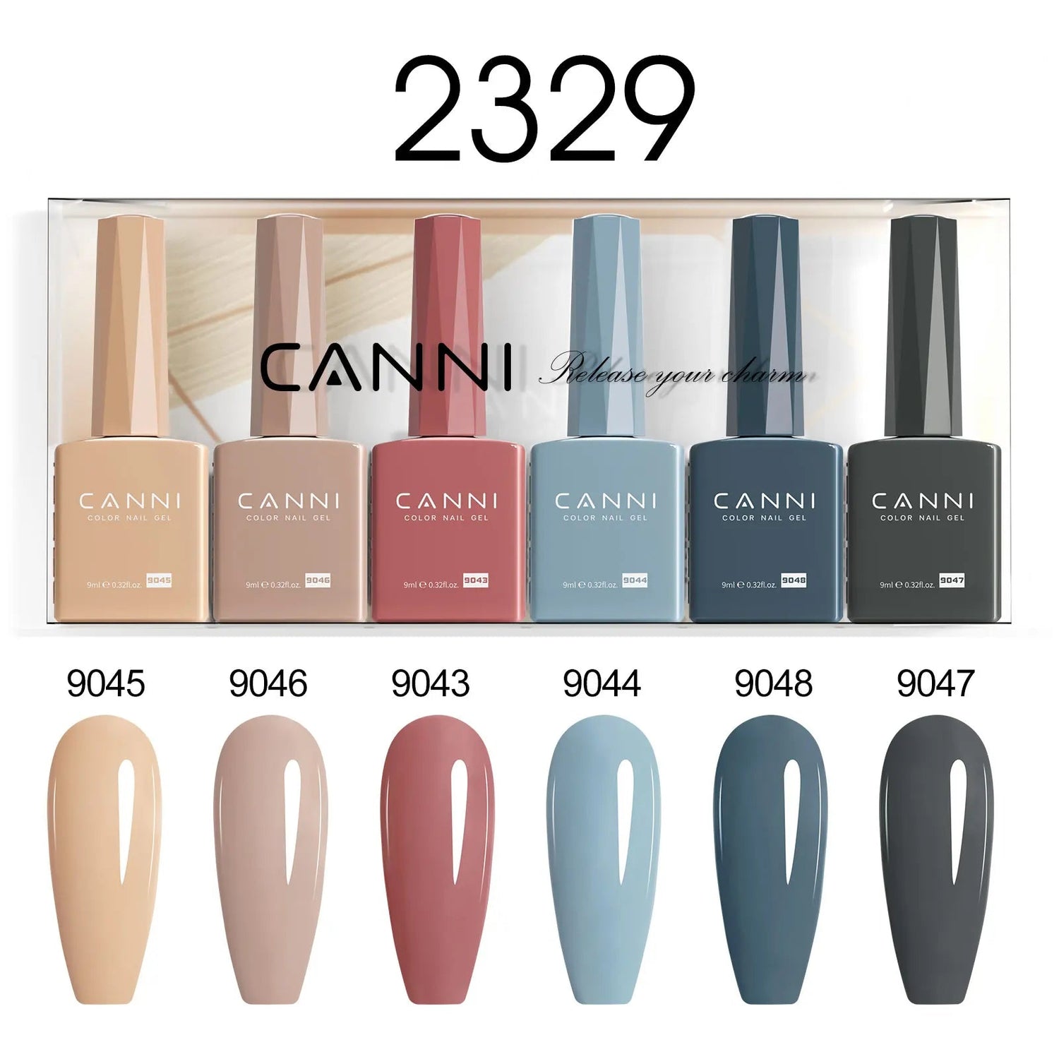 6pcs*9ml HEMA TPO FREE Nail Gel Polish CANNI Semi Permanent Jelly Pink Nude Color Gel Varnish Great Coverage UV LED Lacquer Glam'ongle 6pcs*9ml HEMA TPO FREE Nail Gel Polish CANNI Semi Permanent Jelly Pink Nude Color Gel Varnish Great Coverage UV LED Lacquer
