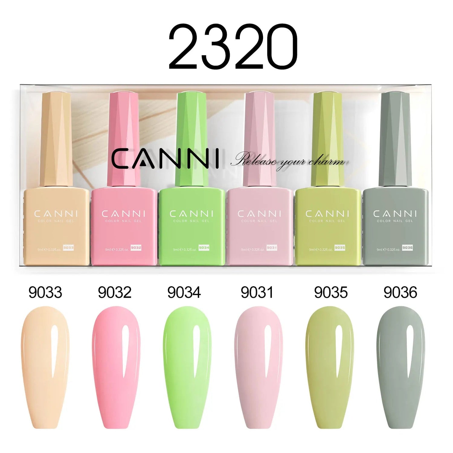 6pcs*9ml HEMA TPO FREE Nail Gel Polish CANNI Semi Permanent Jelly Pink Nude Color Gel Varnish Great Coverage UV LED Lacquer Glam'ongle 6pcs*9ml HEMA TPO FREE Nail Gel Polish CANNI Semi Permanent Jelly Pink Nude Color Gel Varnish Great Coverage UV LED Lacquer