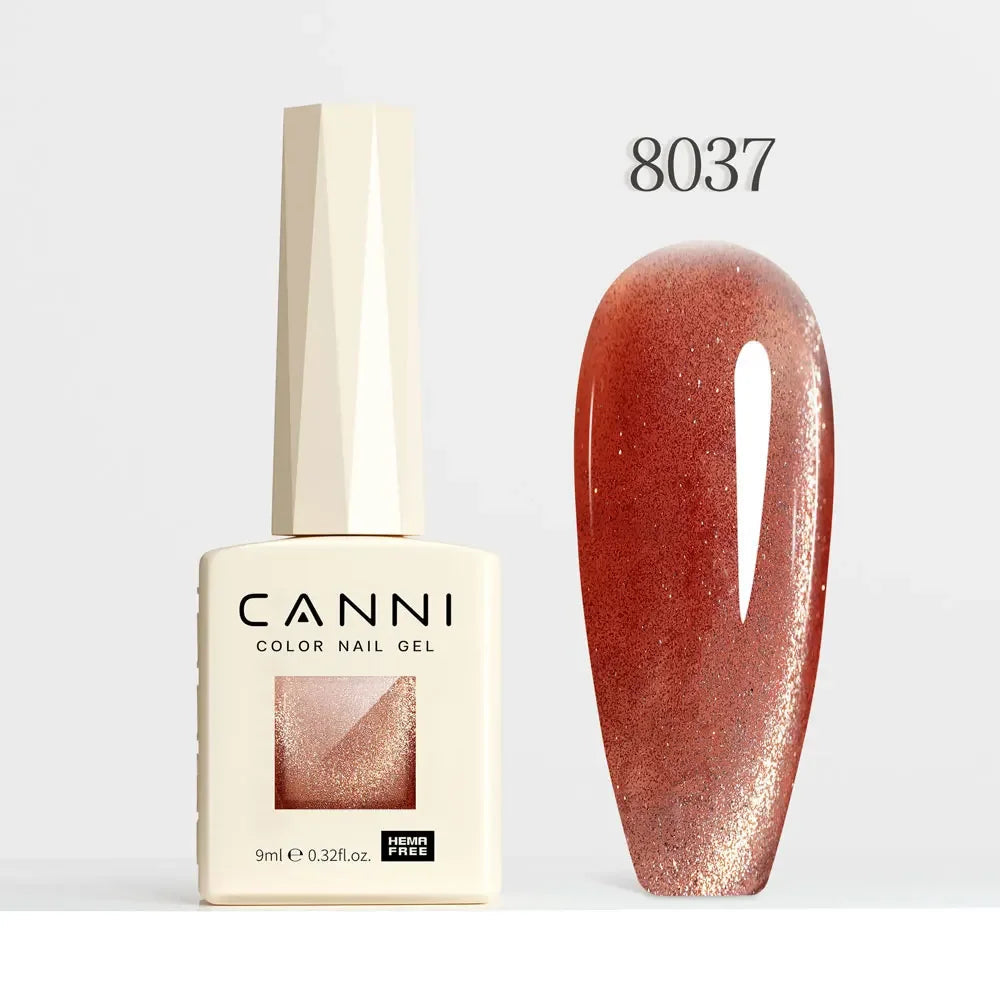 CANNI HEMA FREE TPO FREE 9ml Glitter Silver Cat Magnetic Gel Nail Polish Galaxy Diamond Full Coverage Pigmented Gel for Nail Glam'ongle CANNI HEMA FREE TPO FREE 9ml Glitter Silver Cat Magnetic Gel Nail Polish Galaxy Diamond Full Coverage Pigmented Gel for Nail