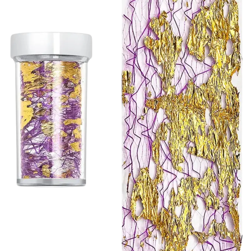 Feuilles de Transfert Or - Glam'ongle