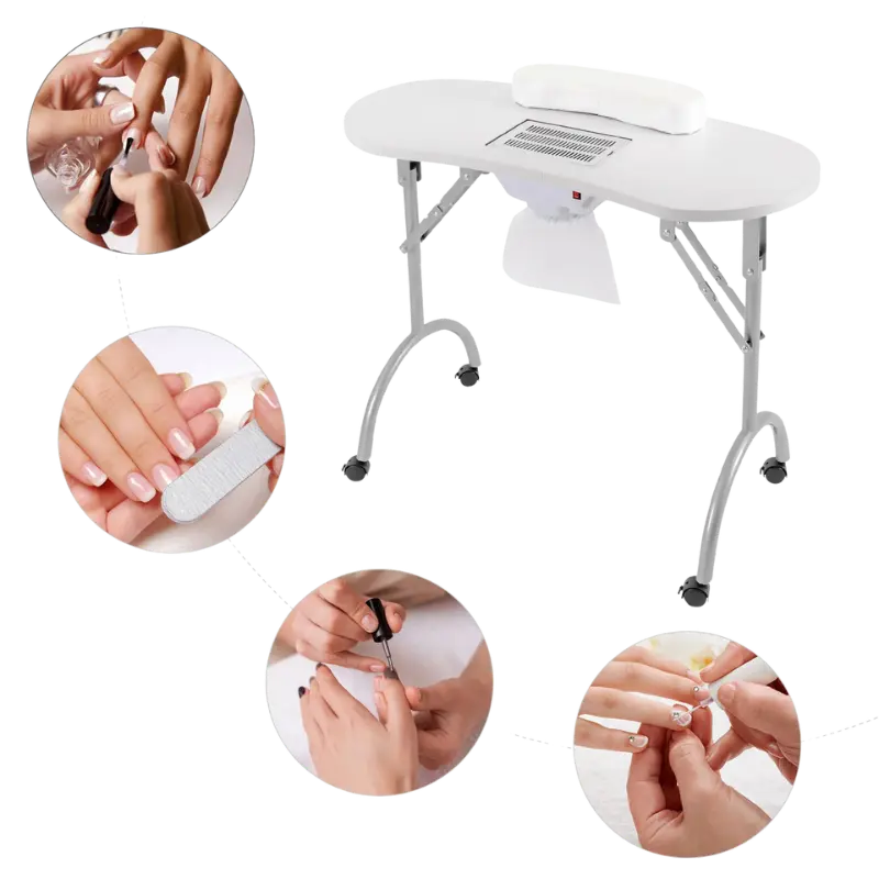 Table de Manucure Pliable - Glam'ongle