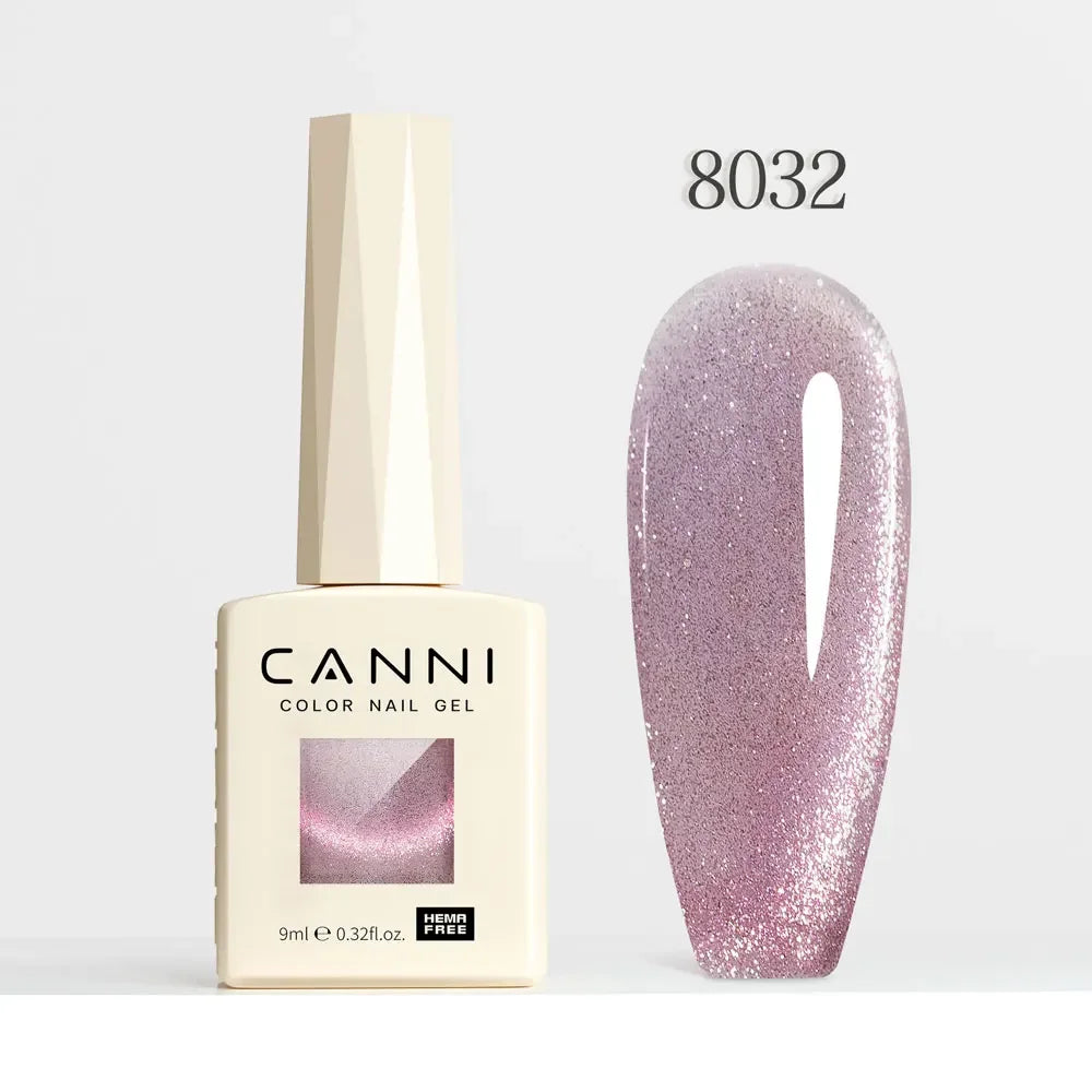 CANNI HEMA FREE TPO FREE 9ml Glitter Silver Cat Magnetic Gel Nail Polish Galaxy Diamond Full Coverage Pigmented Gel for Nail Glam'ongle CANNI HEMA FREE TPO FREE 9ml Glitter Silver Cat Magnetic Gel Nail Polish Galaxy Diamond Full Coverage Pigmented Gel for Nail