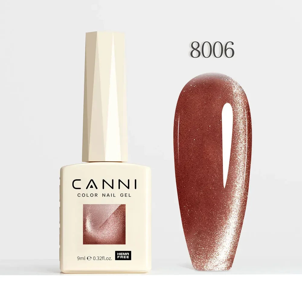 CANNI HEMA FREE TPO FREE 9ml Glitter Silver Cat Magnetic Gel Nail Polish Galaxy Diamond Full Coverage Pigmented Gel for Nail Glam'ongle CANNI HEMA FREE TPO FREE 9ml Glitter Silver Cat Magnetic Gel Nail Polish Galaxy Diamond Full Coverage Pigmented Gel for Nail