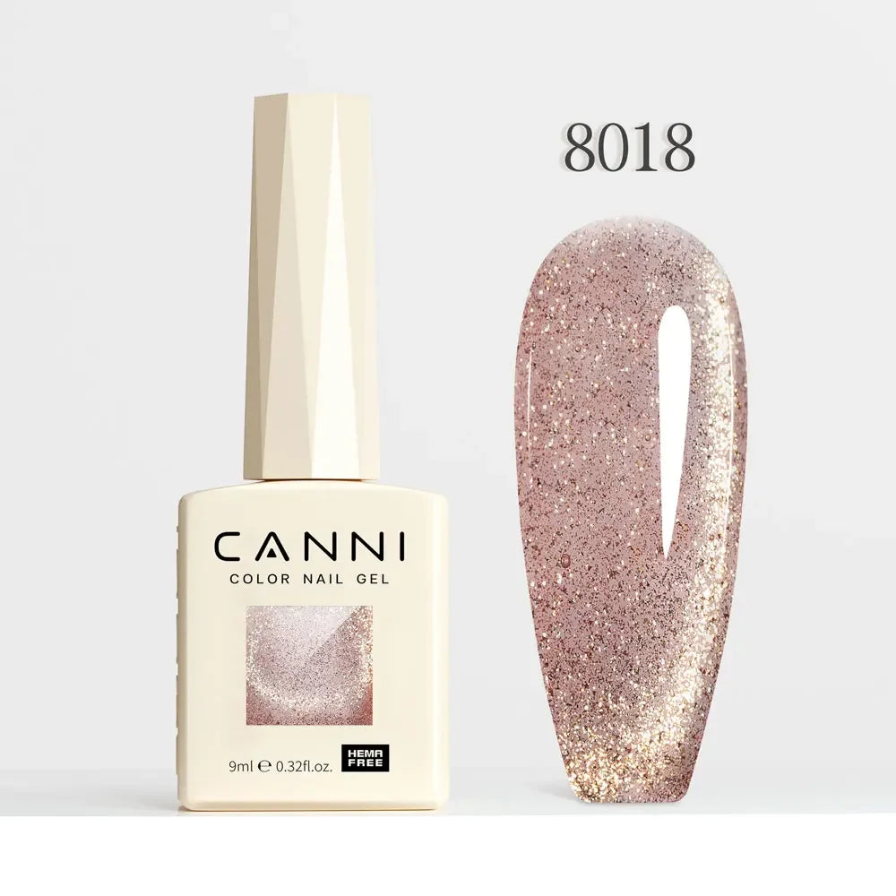 CANNI HEMA FREE TPO FREE 9ml Glitter Silver Cat Magnetic Gel Nail Polish Galaxy Diamond Full Coverage Pigmented Gel for Nail Glam'ongle CANNI HEMA FREE TPO FREE 9ml Glitter Silver Cat Magnetic Gel Nail Polish Galaxy Diamond Full Coverage Pigmented Gel for Nail