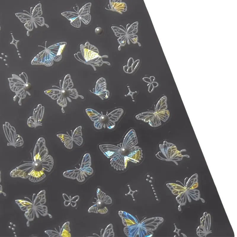 Stickers Papillons - Glam'ongle