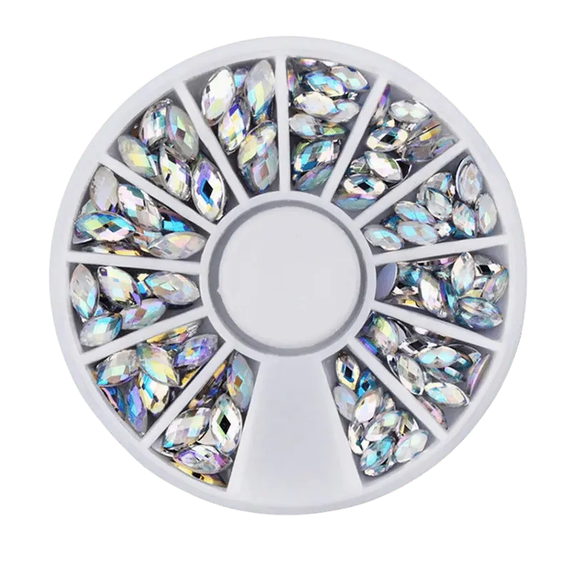 Strass Losanges Argentés - Glam'ongle