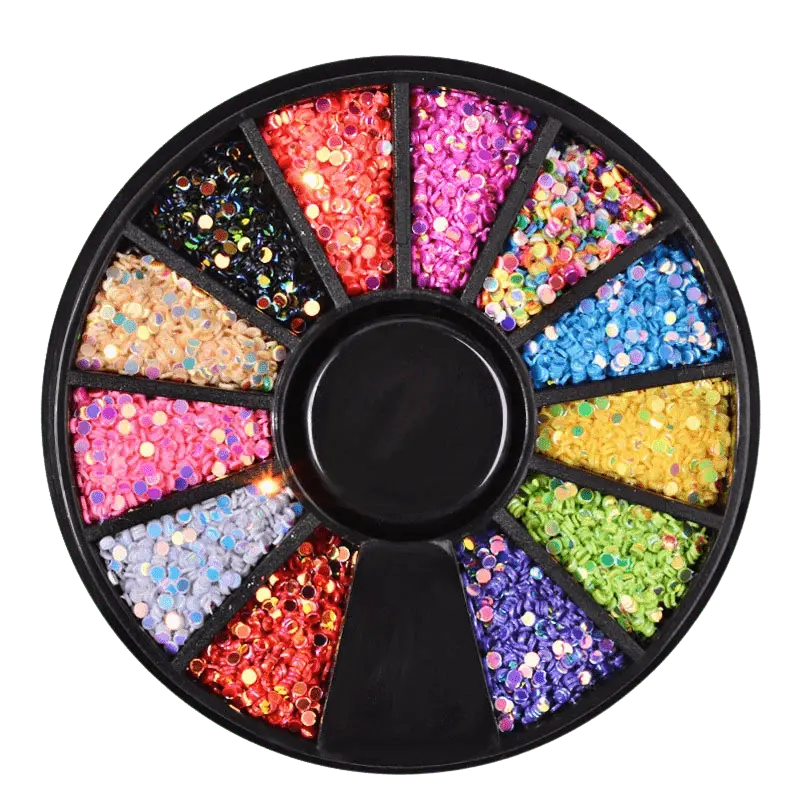 Strass Multicolores - Glam'ongle