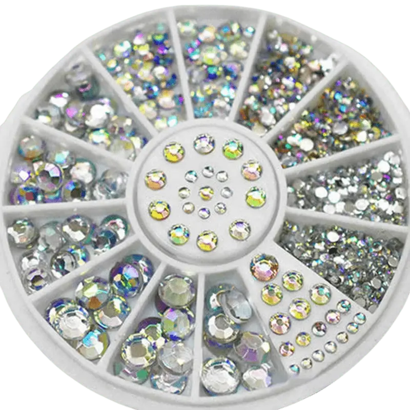 Strass aux Reflets Argentés - Glam'ongle