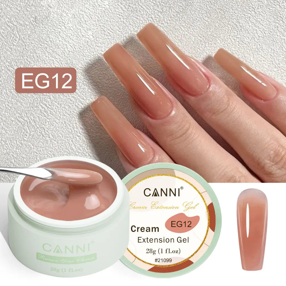 CANNI Gel de construction d'extensions SANS HEMA SANS TPO (EG12)