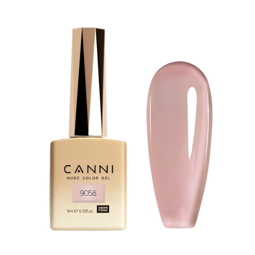 CANNI Vernis Semi-permanent Translucide SANS HEMA – SANS TPO – (9058)