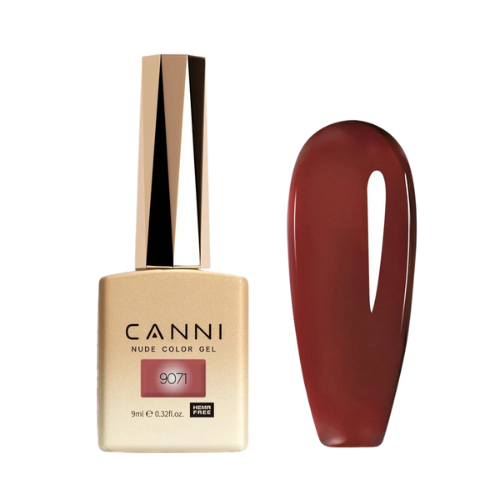 CANNI Vernis Semi-permanent Translucide SANS HEMA – SANS TPO – (9071)
