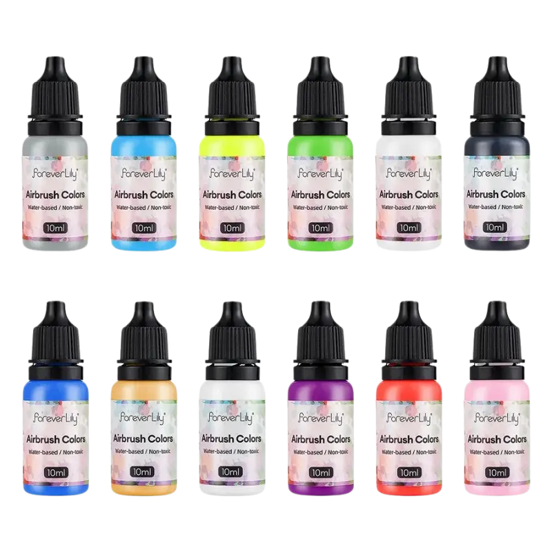 Set Acrylique pour Airbrush - Glam'ongle