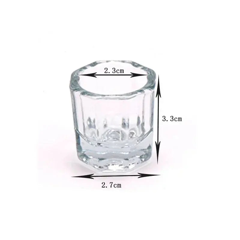 Godet Acrylique Octogonal - Glam'ongle