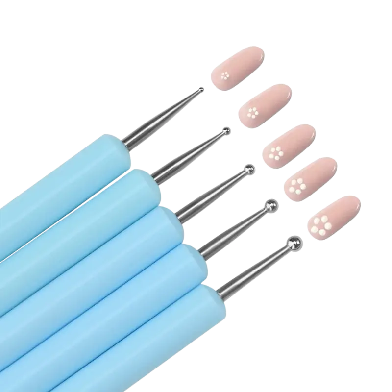 Set de Pinceaux Dotting Tool Nail Art - Glam'ongle