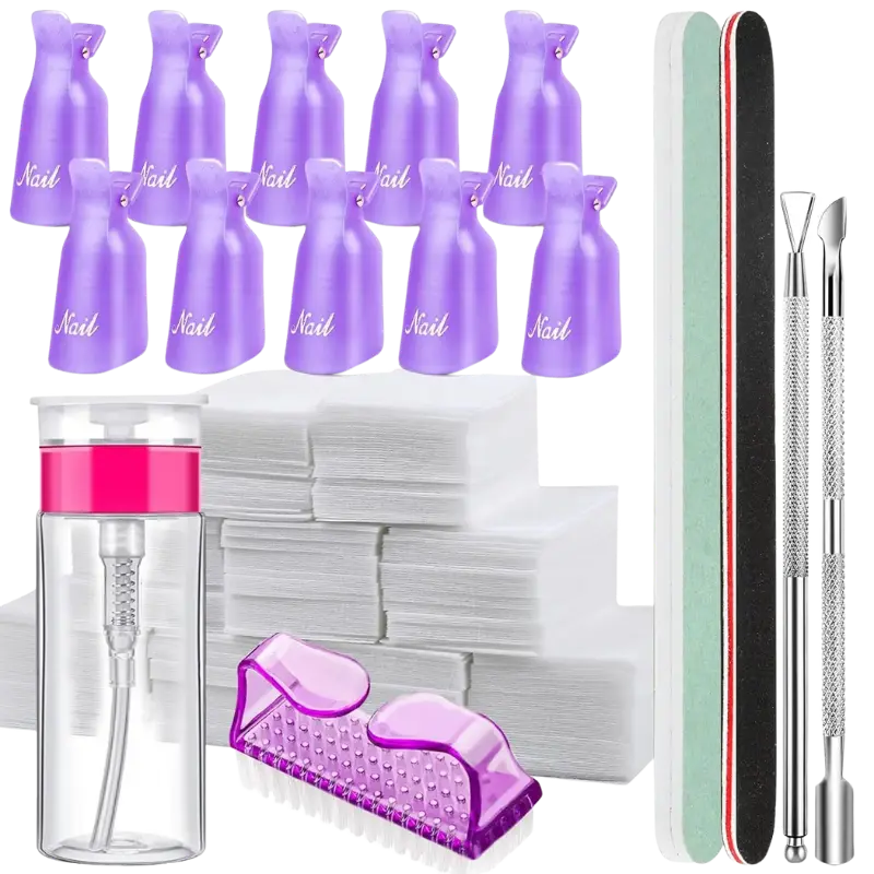Kit de Dépose Pour Extensions d'Ongles - Glam'ongle