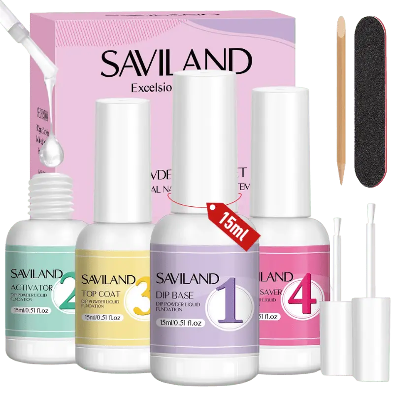 Kit Poudre Acrylique - SAVILAND - Glam'ongle