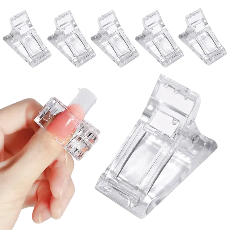 Lot de Pinces à Ongles Pour Extensions