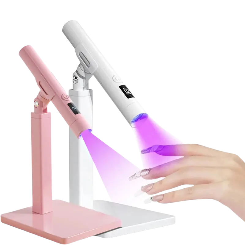 Mini Lampe UV/LED Avec Son Support Amovible
