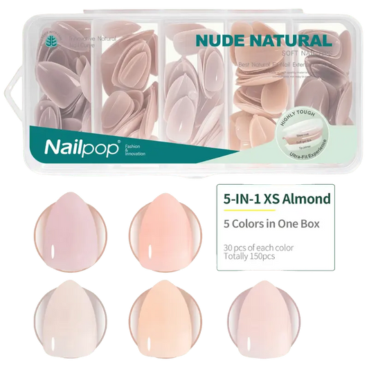Capsules Colorés Amandes - NAILPOP - Glam'ongle