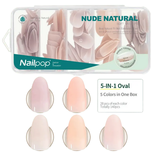 Capsules Colorés Ovales - NAILPOP - Glam'ongle