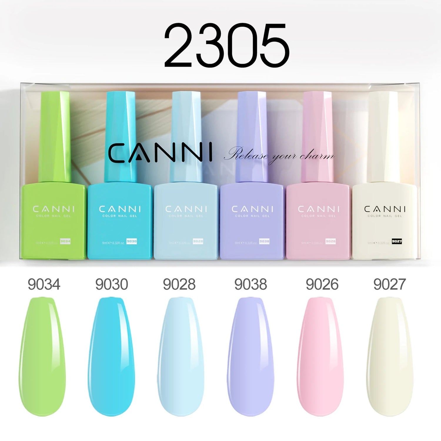6pcs*9ml HEMA TPO FREE Nail Gel Polish CANNI Semi Permanent Jelly Pink Nude Color Gel Varnish Great Coverage UV LED Lacquer Glam'ongle 6pcs*9ml HEMA TPO FREE Nail Gel Polish CANNI Semi Permanent Jelly Pink Nude Color Gel Varnish Great Coverage UV LED Lacquer