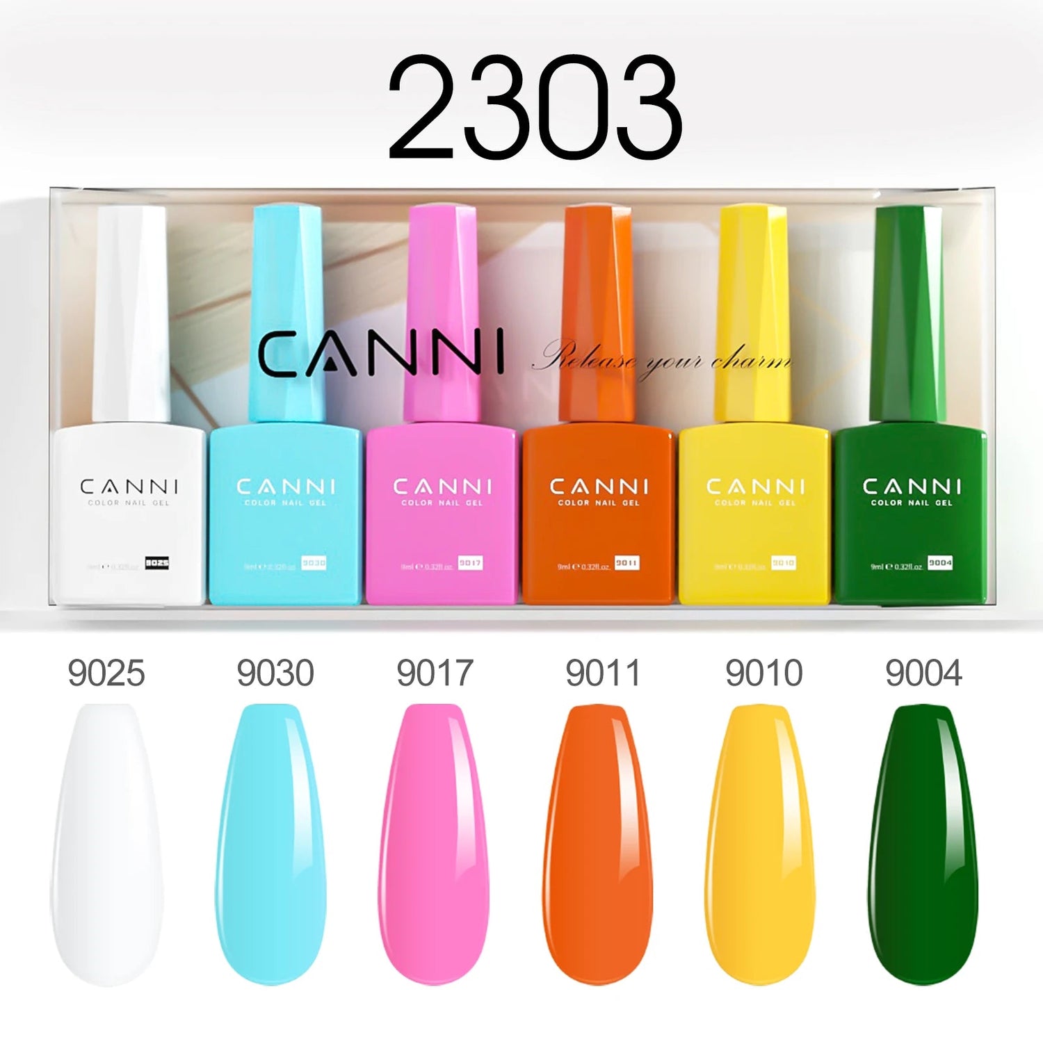 6pcs*9ml HEMA TPO FREE Nail Gel Polish CANNI Semi Permanent Jelly Pink Nude Color Gel Varnish Great Coverage UV LED Lacquer Glam'ongle 6pcs*9ml HEMA TPO FREE Nail Gel Polish CANNI Semi Permanent Jelly Pink Nude Color Gel Varnish Great Coverage UV LED Lacquer