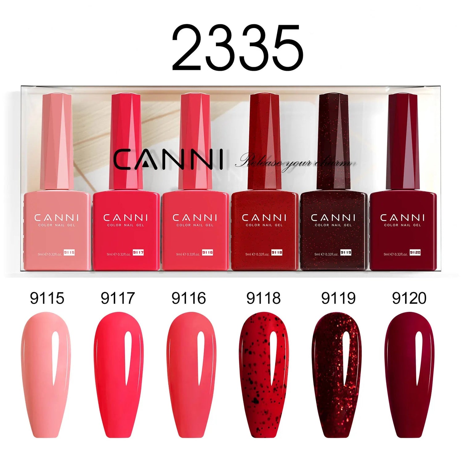 6pcs*9ml HEMA TPO FREE Nail Gel Polish CANNI Semi Permanent Jelly Pink Nude Color Gel Varnish Great Coverage UV LED Lacquer Glam'ongle 6pcs*9ml HEMA TPO FREE Nail Gel Polish CANNI Semi Permanent Jelly Pink Nude Color Gel Varnish Great Coverage UV LED Lacquer