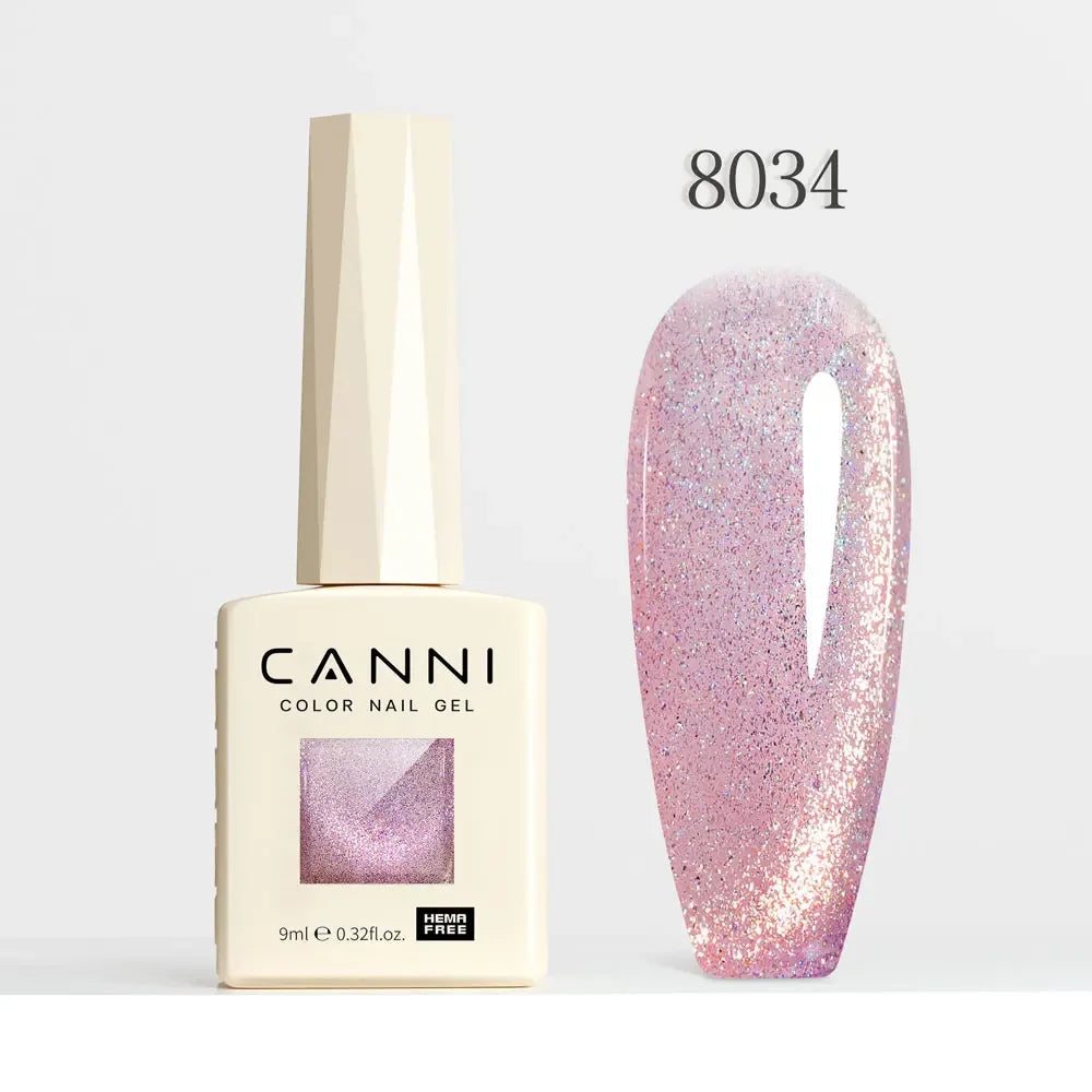 CANNI HEMA FREE TPO FREE 9ml Glitter Silver Cat Magnetic Gel Nail Polish Galaxy Diamond Full Coverage Pigmented Gel for Nail Glam'ongle CANNI HEMA FREE TPO FREE 9ml Glitter Silver Cat Magnetic Gel Nail Polish Galaxy Diamond Full Coverage Pigmented Gel for Nail