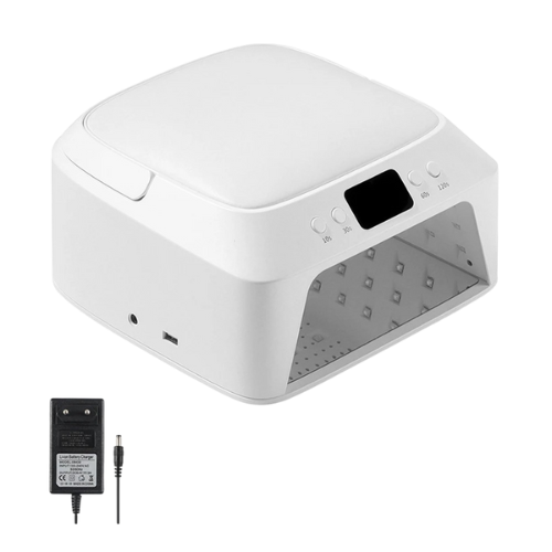 Lampe UV pour ongles à 71 LED, grand espace de séchage, avec coussinet pour les mains et capteur intelligent, 72 W, lampe UV professionnelle pour manucure et pédicure. Glam'ongle Lampe UV pour ongles à 71 LED, grand espace de séchage, avec coussinet pour les mains et capteur intelligent, 72 W, lampe UV professionnelle pour manucure et pédicure.