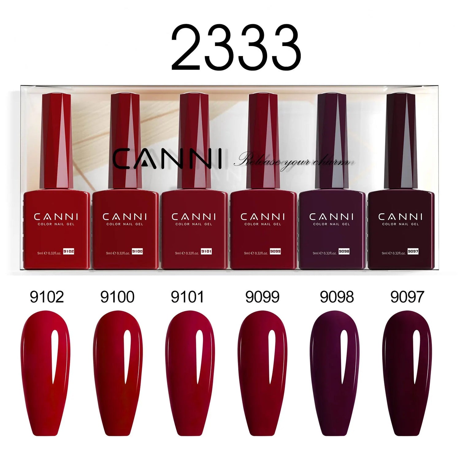 6pcs*9ml HEMA TPO FREE Nail Gel Polish CANNI Semi Permanent Jelly Pink Nude Color Gel Varnish Great Coverage UV LED Lacquer Glam'ongle 6pcs*9ml HEMA TPO FREE Nail Gel Polish CANNI Semi Permanent Jelly Pink Nude Color Gel Varnish Great Coverage UV LED Lacquer