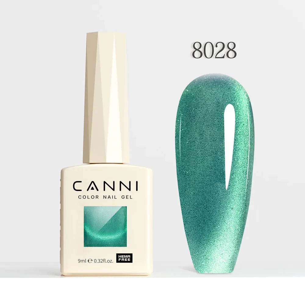 CANNI HEMA FREE TPO FREE 9ml Glitter Silver Cat Magnetic Gel Nail Polish Galaxy Diamond Full Coverage Pigmented Gel for Nail Glam'ongle CANNI HEMA FREE TPO FREE 9ml Glitter Silver Cat Magnetic Gel Nail Polish Galaxy Diamond Full Coverage Pigmented Gel for Nail