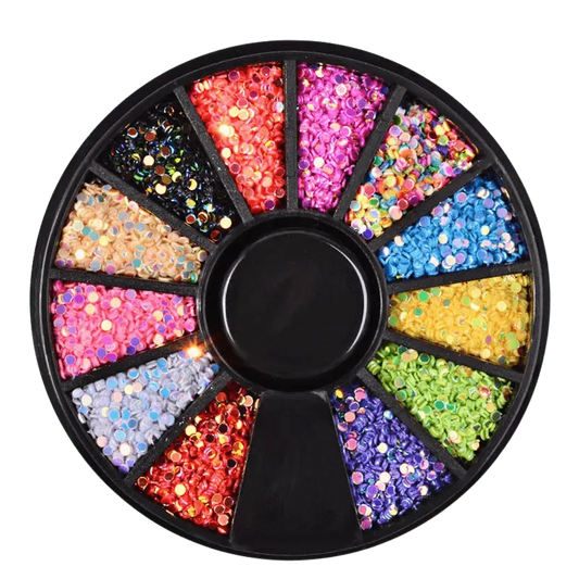 Strass Multicolores - Glam'ongle